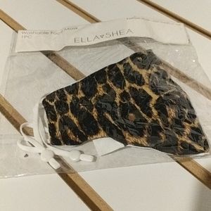 Ella shea leopard print face mask
